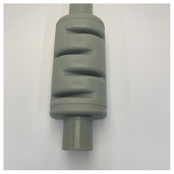 Vetus DEMPMP100 Silencer għal 102mm Exhaust hose 580x168mm 