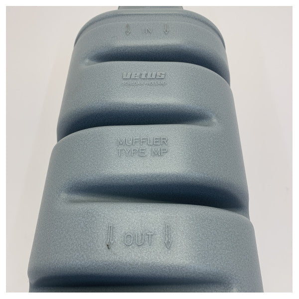 Vetus DEMPMP90 Silencer għal 90mm Exhaust Hose 456x130mm 