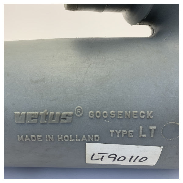 Vetus LT90110 Gooseneck type LT Inlet 90mm Outlet 110mm
