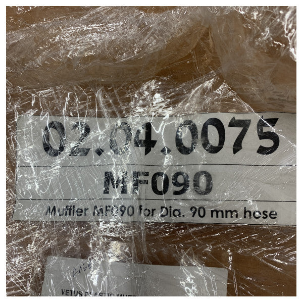 Vetus MF090 Silencer type MF 90mm For fast vessels