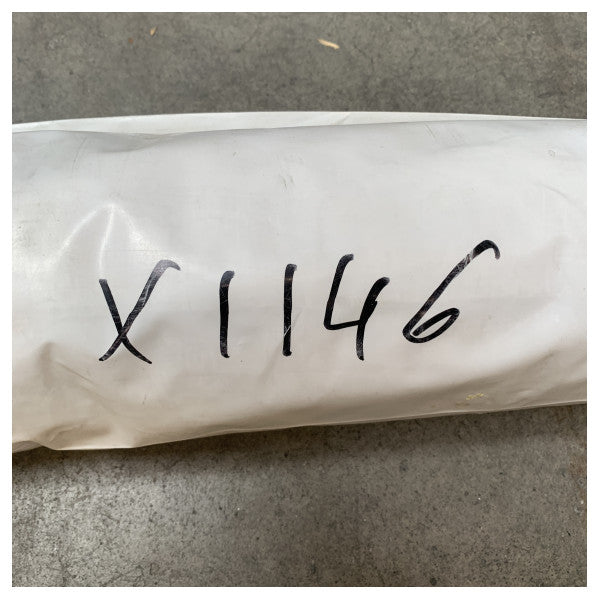 Морська оббивна тканина Casamance Tessuti 14396C - міцний білий текстиль для інтер'єрів човнів і яхт