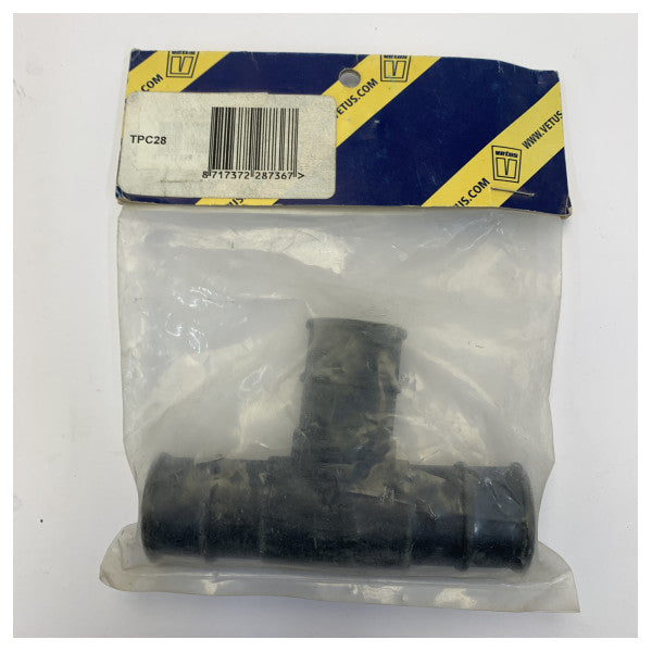Vetus TPC28 T-piece for hose diameter 28mm 1 1/8inch