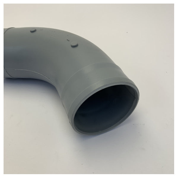 Vetus SLVBG90K Plastic hose connection, bend 60 90mm diameter
