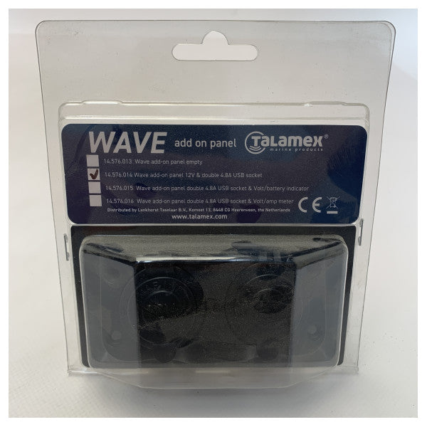 Talamex Wave Electric Panel USB -Ladegerät | Power Socket - 14576014