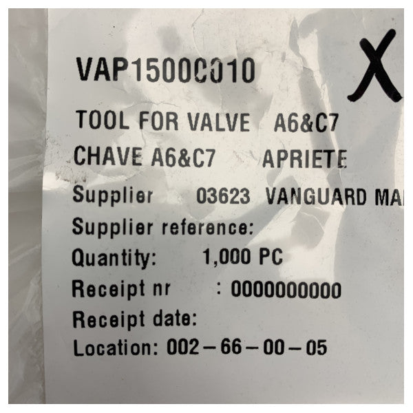 Għodda tal-Ħidma tal-Valva Durabbli għal Valvi Marini A6 u C7 – Għodda ta' Manutenzjoni Kompatt u Effiċjenti 