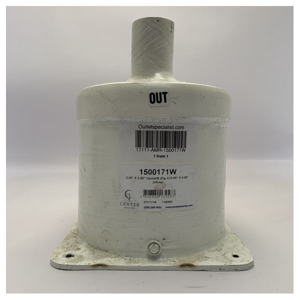 ΧΡΗΣΙΜΟΠΟΙΗΜΕΝΟ Centek marine 51 - 51 mm grp waterlock λευκό - 1500171W