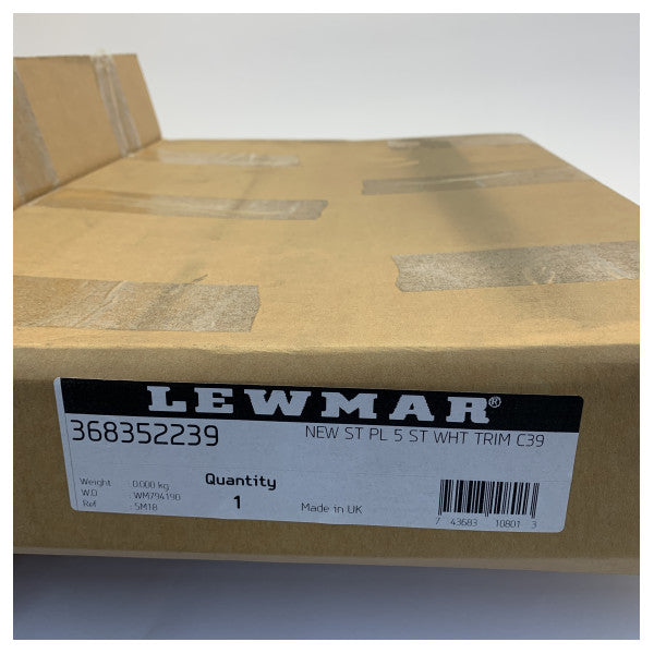 Lewmar 368352239 Kit de finition blanc pour hublot standard taille 5 
