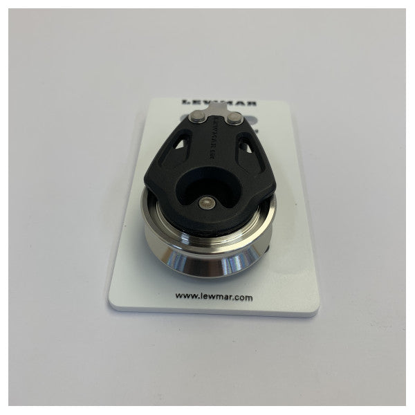 Lewmar 40mm Staffa per puleggia per cavo Heavy Duty nero in acciaio inossidabile - 29901401BK 