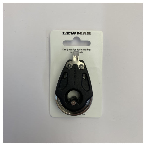 Lewmar 40mm Wire Sheave Strap Heavy Duty Black Stainless Steel - 29901401BK