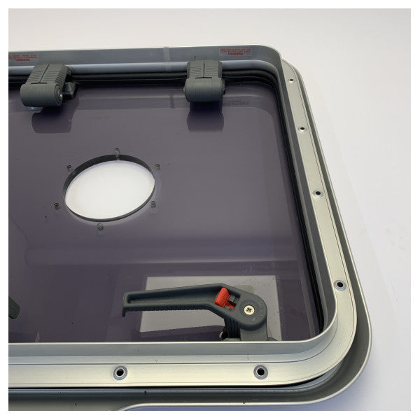 Lewmar Ocean 500 x 500 mm Aluminium Opening Deck-Access Hatch - 30353600