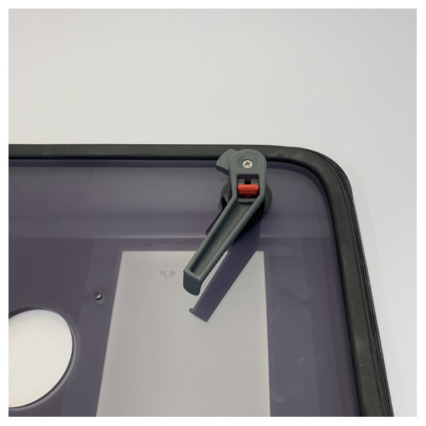 Lewmar LP 54 MK2 Low Profile Hatch Lid Acrylic Grey with Vent Hole - 361060099 