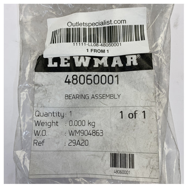 Lewmar 48060001 Gruppo cuscinetto 