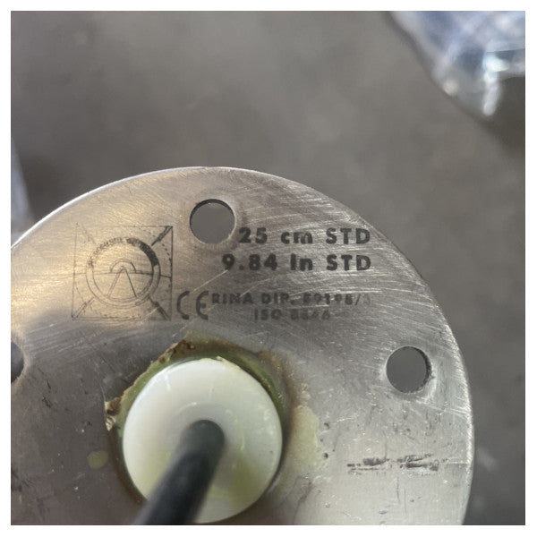 Sensor de nivel de líquido de acero inoxidable tipo STD 240 - 33 Ohm 12V 25 cm - HPYB001/25cm 