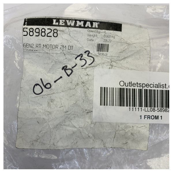 Lewmar 589828 Gen2 RT Motor 2M DT Kabelbaum 