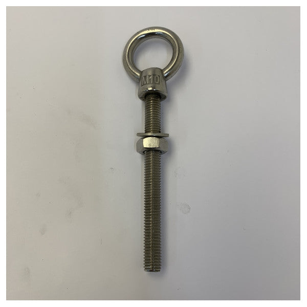 Lewmar M10 x 100mm rustfrit stål øjebolt 