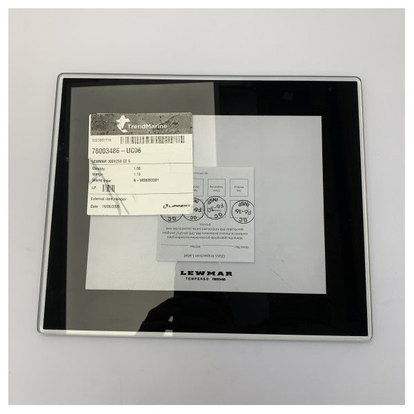 Lewmarin vaihtolasipaneeli veneluukkuun 300x250 mm CE-sertifioitu - DNR 160 