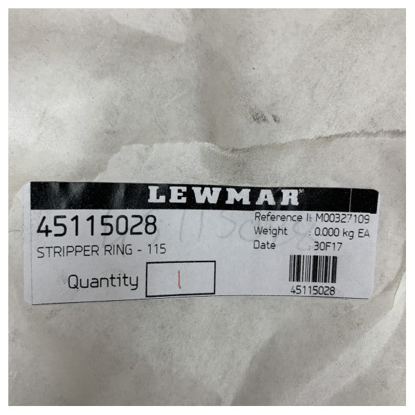 Lewmar Stripper Ring 115 para molinete de yate - 45115028 