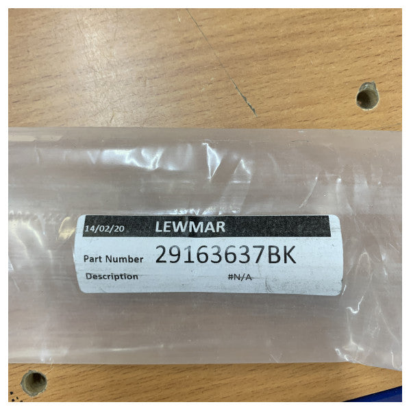 Lewmar Size 3 NTR głęboki profil, wstępnie nawiercany tor - L3.748m - 29163637BK 