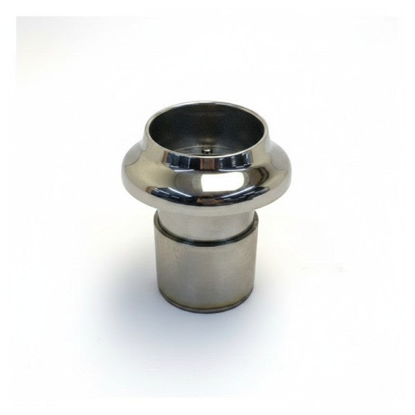 Salida de escape marino de acero inoxidable Vetus con clapeta, diámetro de 65 mm 