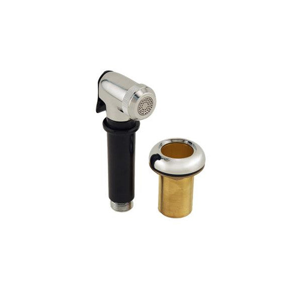 Glendinning 99582-DK Chrome Shower Spray & Thru-Hull Fitting 