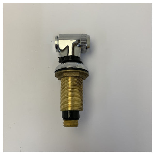 Glendinning 99582-DK Chrome Shower Spray & Thru-Hull Fitting 