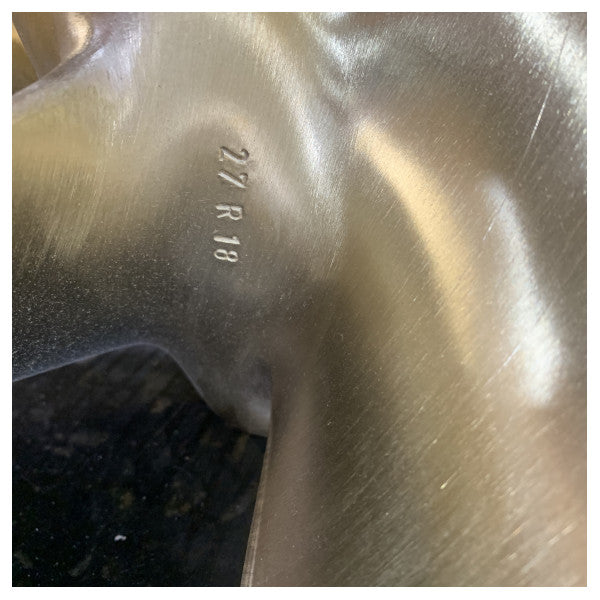 Nakashima 4-Blade Boat Propeller GL469 R2718050140 Polished Marine Propeller 