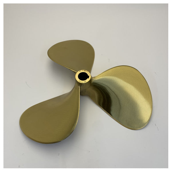 Michigan Propellers 3-Blatt Messing-Propeller GL352 24x22  RH 40mm - 668404 