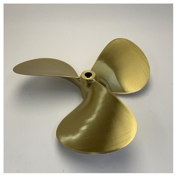 Michigan Propellers 3-Blatt Messing-Propeller GL352 24x22  RH 40mm - 668404 