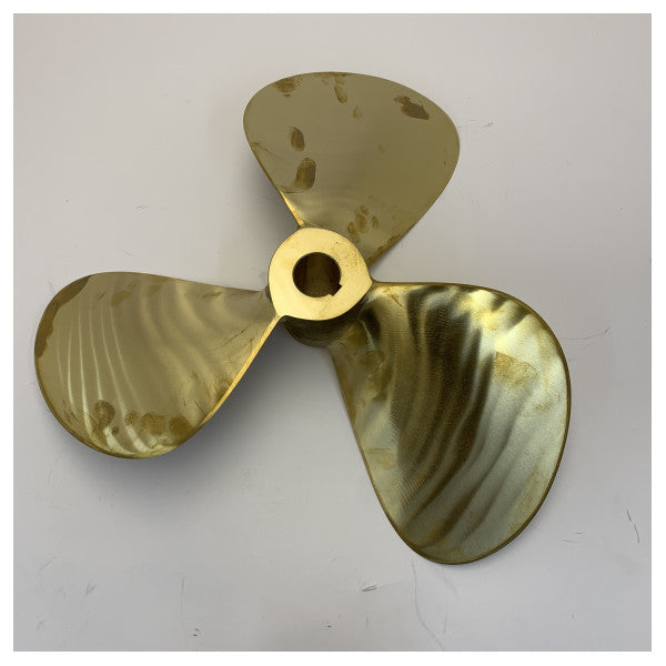 Michigan Propellers 3-bladet messingpropel GL352 22x20 RH 40mm - 690258 