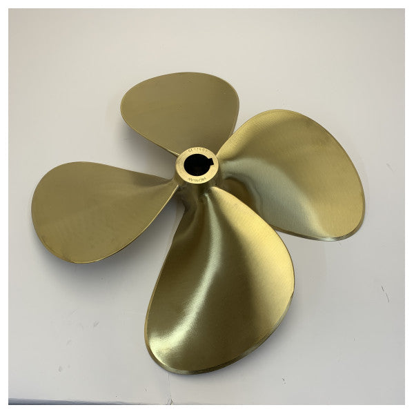 Michigan Propellers 4-Blade Messingpropeller GL469 25x17 RH 45mm 851892 