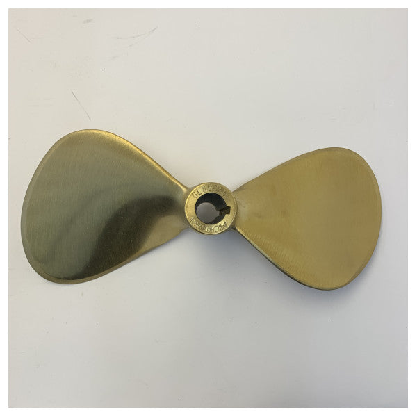Michigan Propellers 2-bladet messingpropel GL235 13x10 RH 25 mm - 576779 