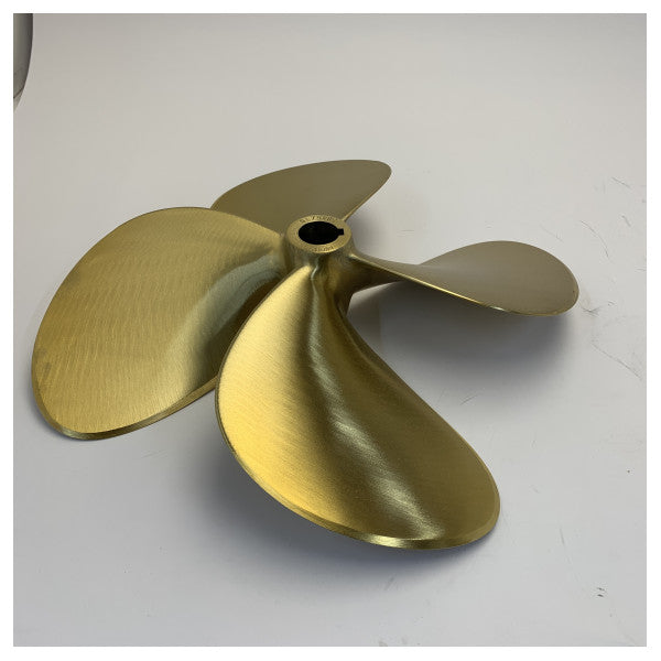 Michigan Propellers 4-Blatt Messingpropeller GL469 20x17 LH 35mm - 860553 