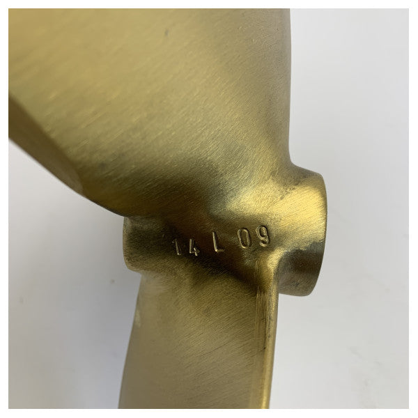 Michigan Propellers 3-Blatt Messingpropeller GL352 14x8 LH 25mm - 667291 