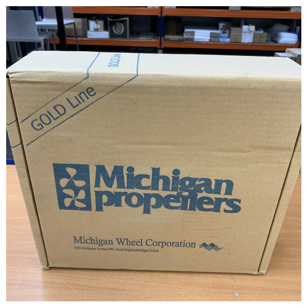 Michigan Propellers 3-Blatt Messingpropeller GL352 14x8 LH 25mm - 667291 
