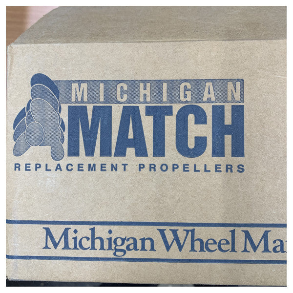 Michigan Match 3-blads aluminiums marinepropell 10,5x11 RH - 12055 