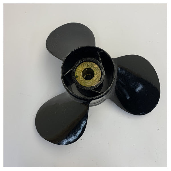 Michigan Match 3-bladet aluminiums-marinepropel 14 1/2 x 17 RH - 31024 