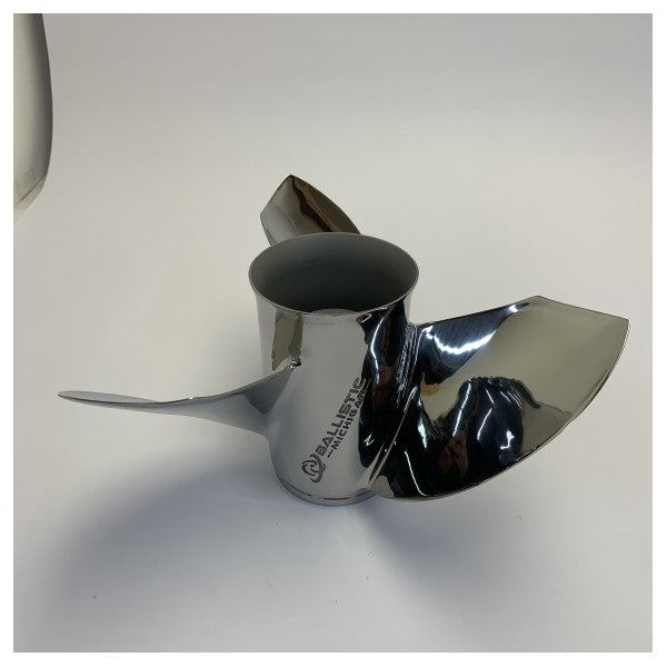 Michigan Ballistic 3-bladet propeller i rustfrit stål 13 1/2 x 22 RH - 953422 