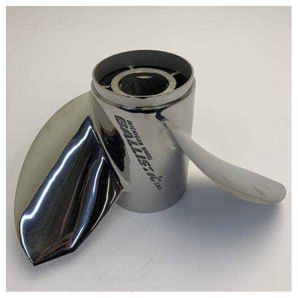 Michigan Ballistic 3-Blatt-Edelstahlpropeller 14 1/2 x 19 LH - 937519 