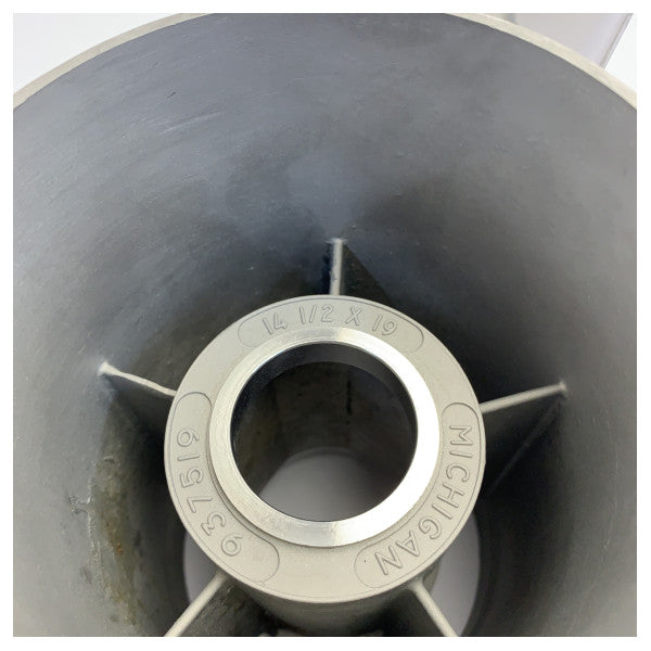 Michigan Ballistic 3-Blatt-Edelstahlpropeller 14 1/2 x 19 LH - 937519 