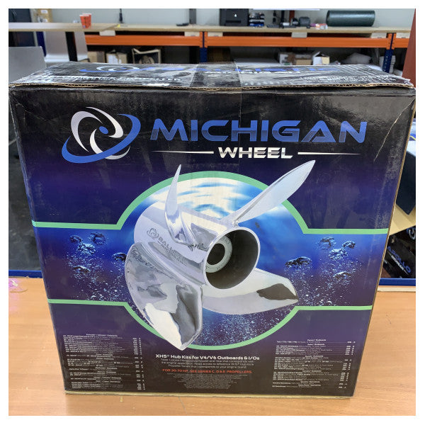 Michigan Ballistic 3-Blatt-Edelstahlpropeller 14 1/2 x 26 RH - 953526 