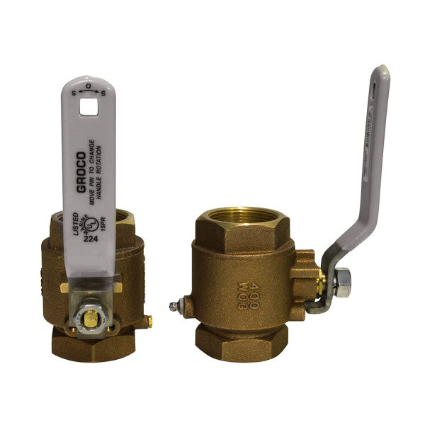 1 1/4-инчов бронзов затварящ вентил на Groco - 163024