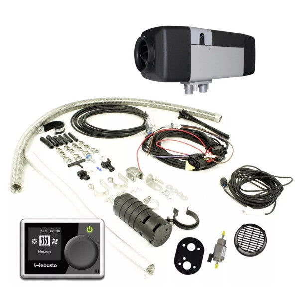 Webasto Air Top EVO 55D 5,5 kW diesel-lämmitinpaketti termostaatilla 12V