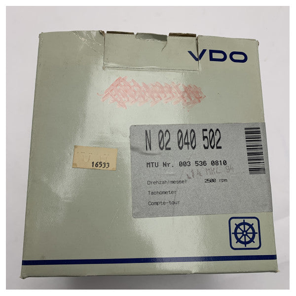 VDO N02040502 Tacómetro 3000 RPM