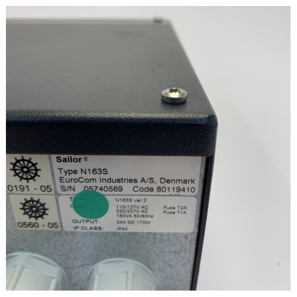 Sailor N163S Marine Power Supply Unit Ver.2 Rettifikatur - Użat 