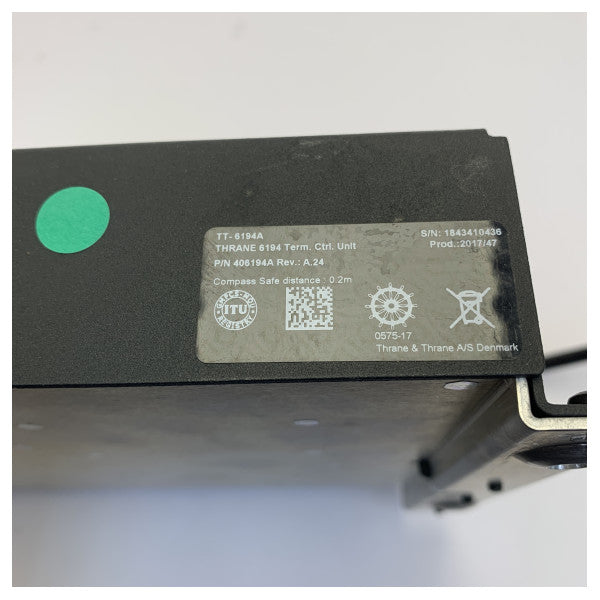 Cobham TT-6194A Marine Electronics Control Unit - Brugt 