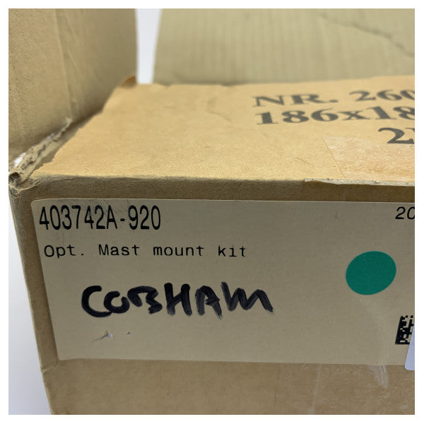 Cobham 403742A-920 Marine Mounting Bracket Kit with Fasteners