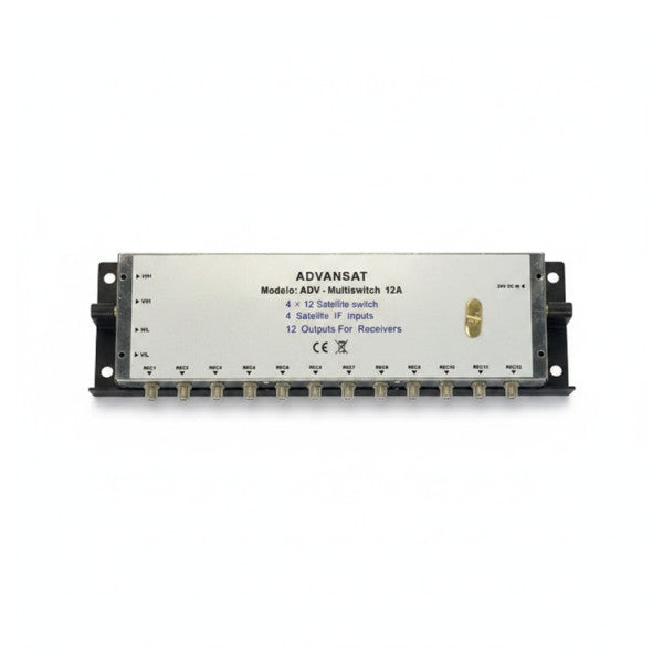 ADV-MULTI-12A 4x12 Satellit Multiswitch - Użat 