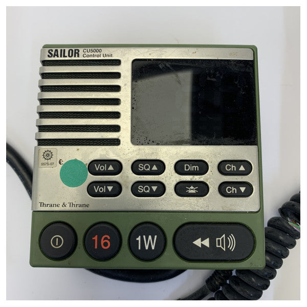 Sailor CU5000 marin VHF-radiokontrollenhet - begagnad 