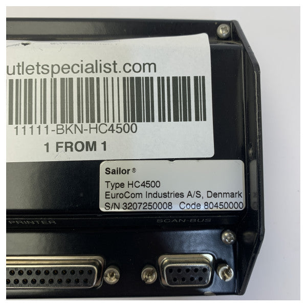 Sailor HC4500 MF/HF Control Unit Marine Radio Interface with Distress Button
