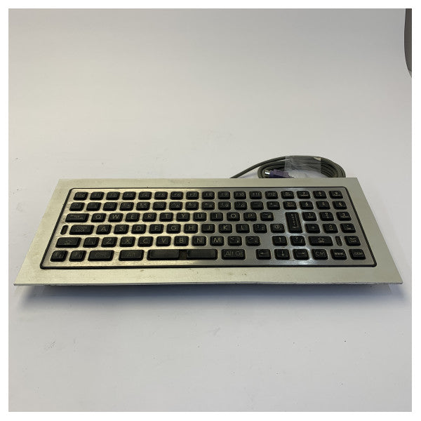 Marine Rustfrit Stål Qwerty Tastatur 2230-220011 til Beneteau Brugt 